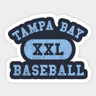 Tampa Bay Baseball Sticker